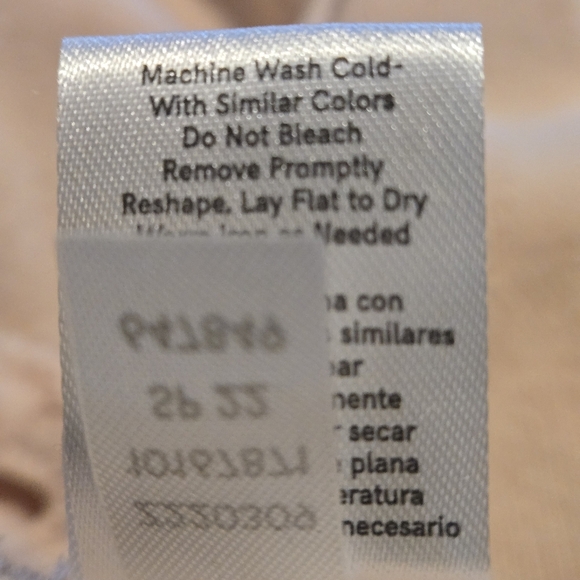 Venus Light Peach Romper Dress Sleeveless Shoulder Ties Front Pockets Women L - Picture 10 of 12